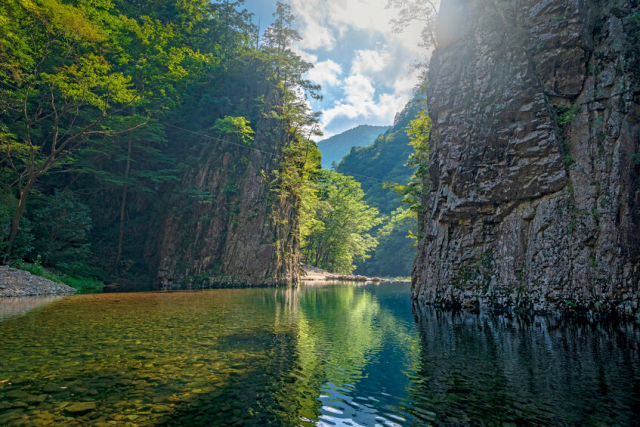 三段峡は国の特別名勝！美しい箱庭的景観の特徴とは