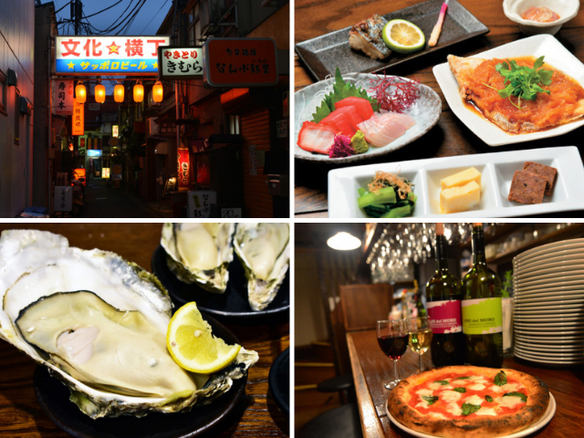 仙台夜の観光！文化横丁＆壱弐参（いろは）横丁でハシゴ酒