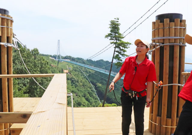 ■ロングジップスライドでいざ、絶景を体感!