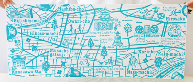 ◇石川県・金沢市内マップ