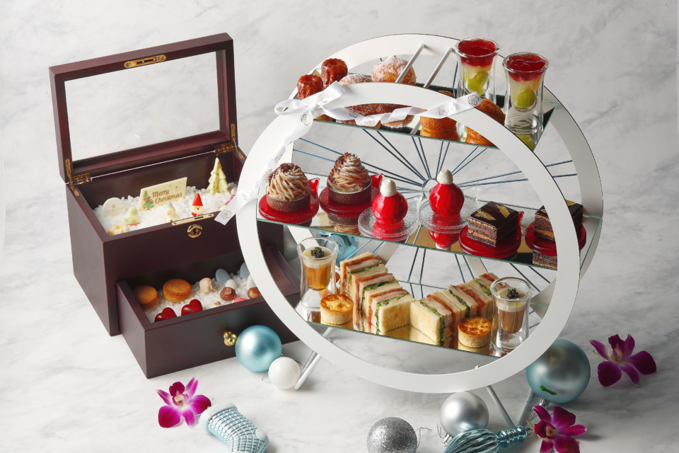 冬限定のアフタヌーンティーとクリスマスケーキをザ カハラホテル リゾート横浜で まっぷるトラベルガイド