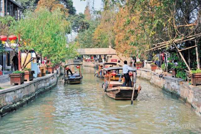 上海近郊【水郷古鎮】を巡る！運河に囲まれた昔ながらの風景