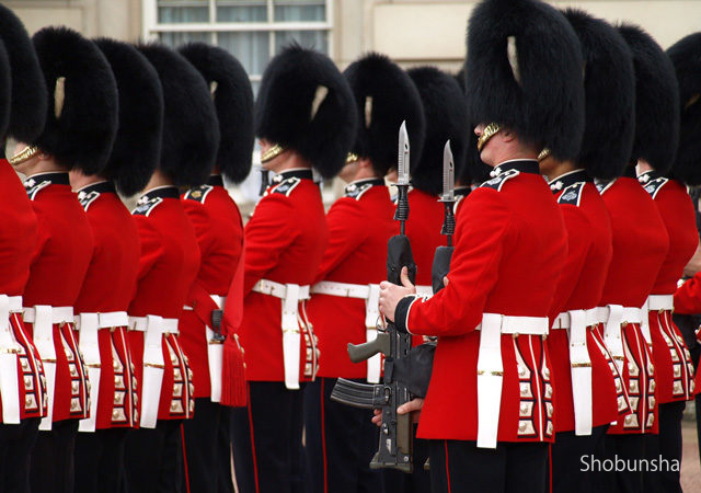 ロンドン名物 バッキンガム宮殿の衛兵交代式 まっぷるトラベルガイド