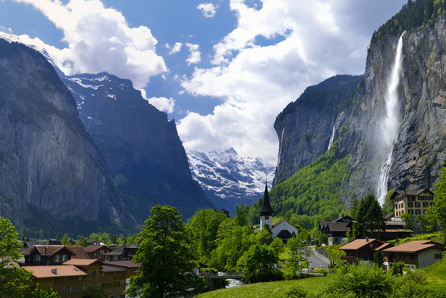 スイスの美しい街