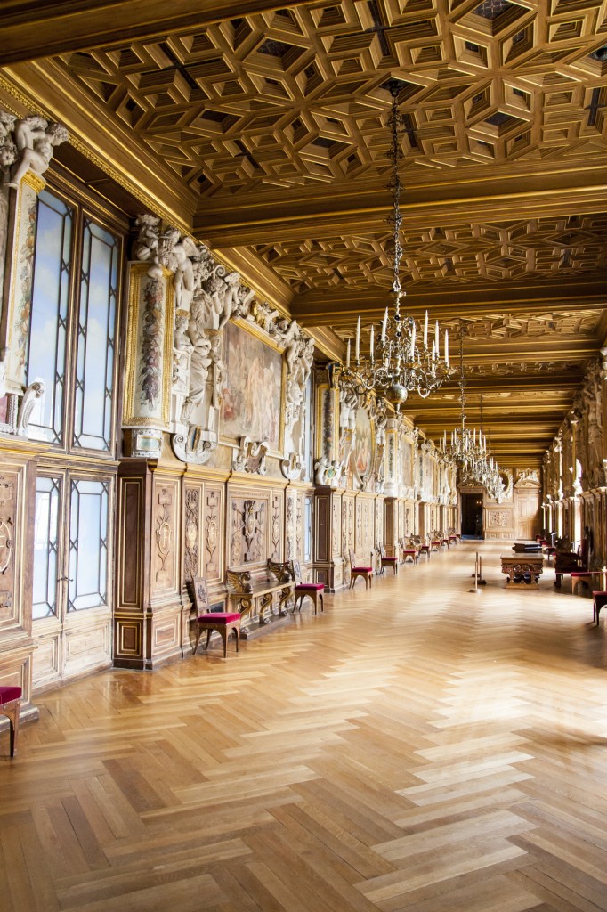 Interni del castello di Fontainebleau