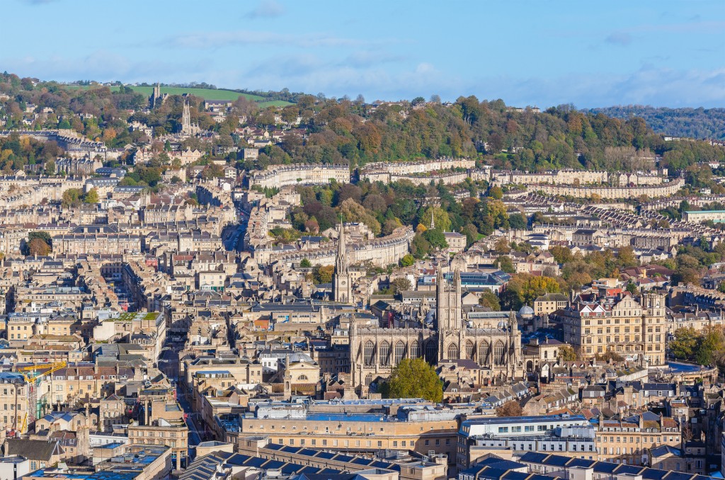 Bath City Skyine