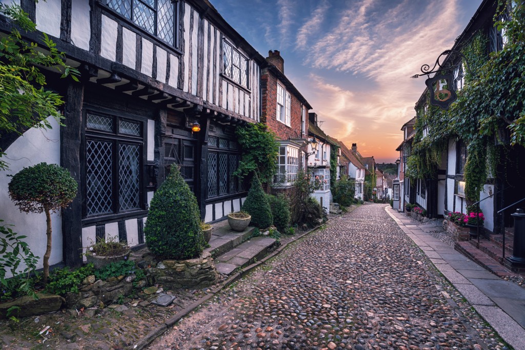 Beautiful Cobbled Street