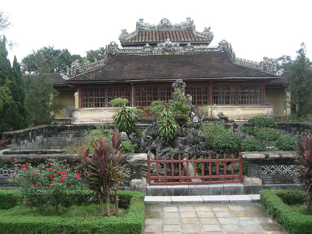 Hué, Citadel, Imperial Enclosure, Emperor's Reading Room