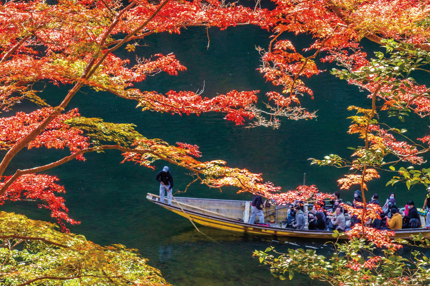 紅葉の京都へ