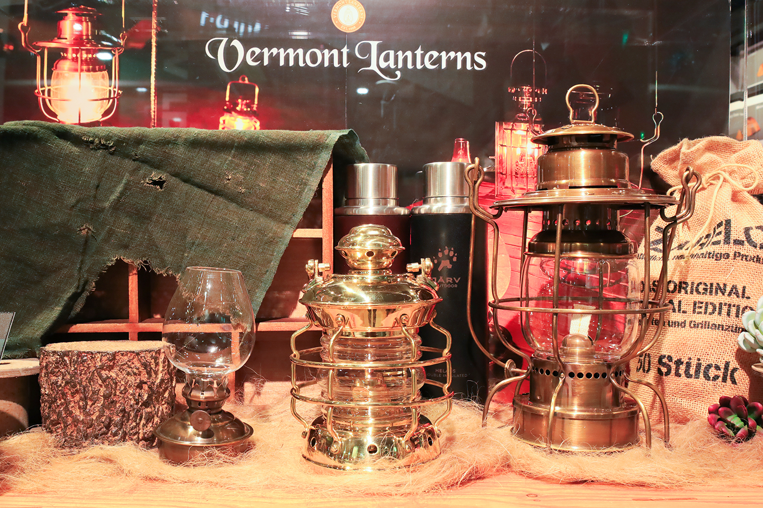 ランタン ヴィンテージランタン FROWO 50 花模様キャップ キャンプ